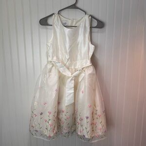 Special Editions Kids Girls Floral Formal Church Spring Holiday Dress Size 14